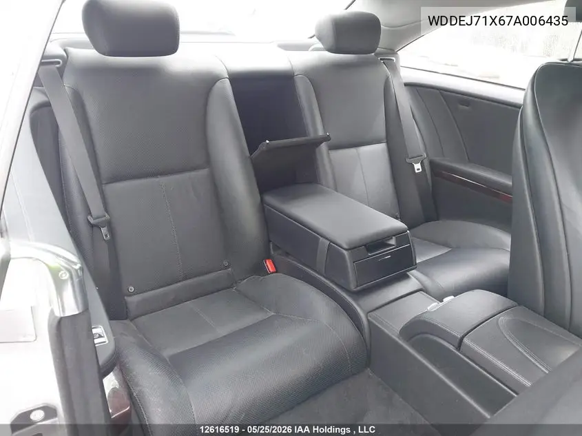 2007 Mercedes-Benz Cl 550 VIN: WDDEJ71X67A006435 Lot: 12616519