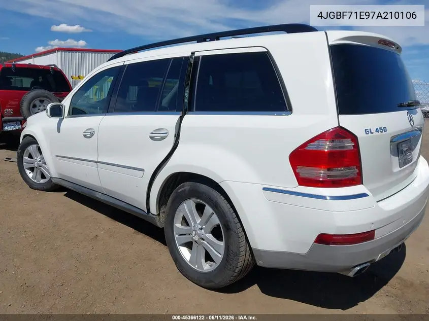2007 Mercedes-Benz Gl 450 4Matic VIN: 4JGBF71E97A210106 Lot: 45366122