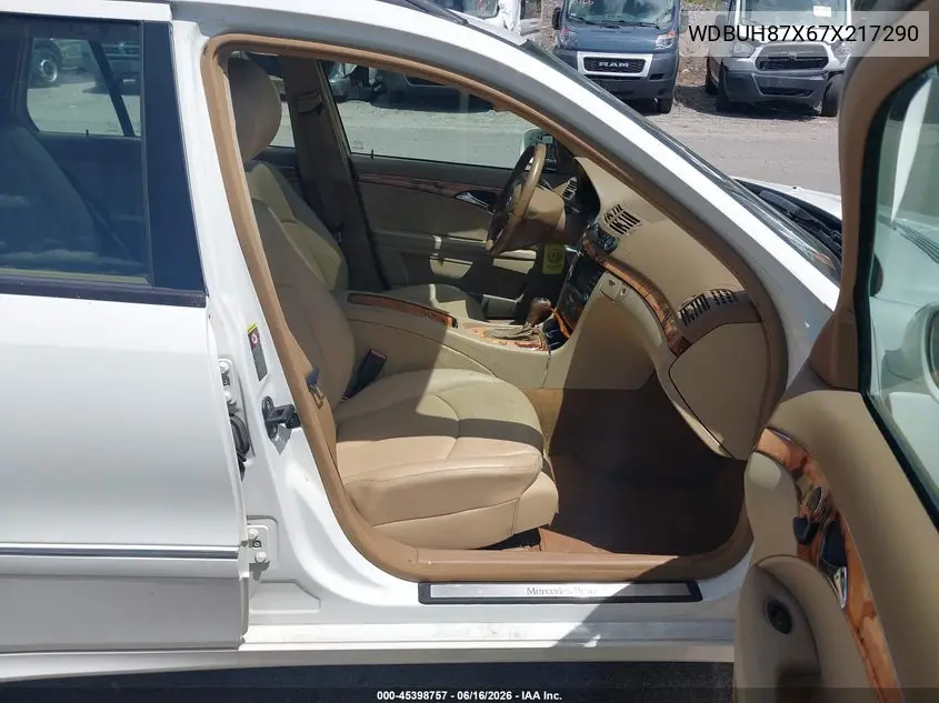 2007 Mercedes-Benz E 350 4Matic VIN: WDBUH87X67X217290 Lot: 45398757