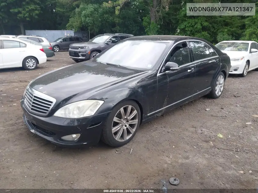 2007 Mercedes-Benz S 550 4Matic VIN: WDDNG86X77A121347 Lot: 45451836