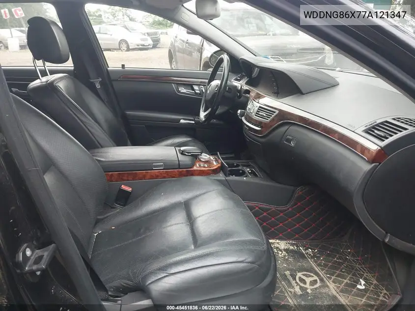 2007 Mercedes-Benz S 550 4Matic VIN: WDDNG86X77A121347 Lot: 45451836