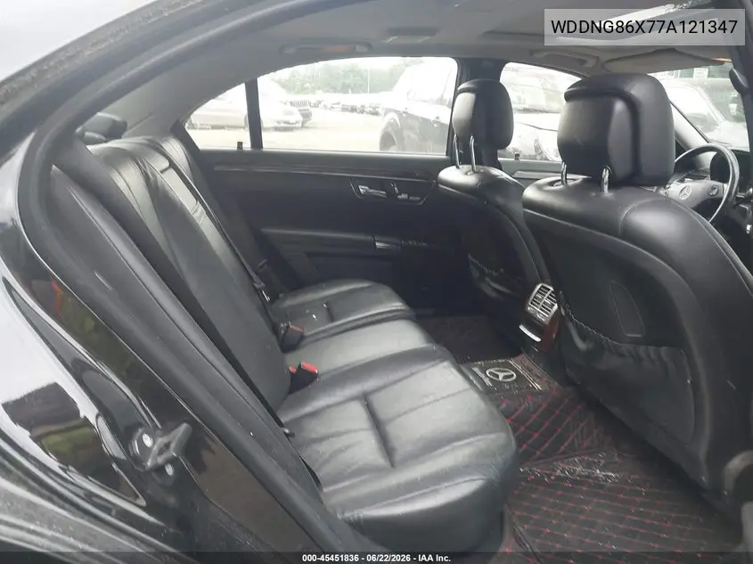 2007 Mercedes-Benz S 550 4Matic VIN: WDDNG86X77A121347 Lot: 45451836