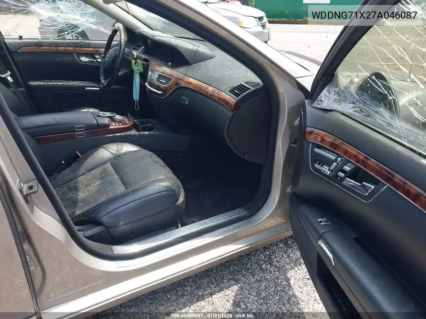 2007 Mercedes-Benz S 550 VIN: WDDNG71X27A046087 Lot: 45489541