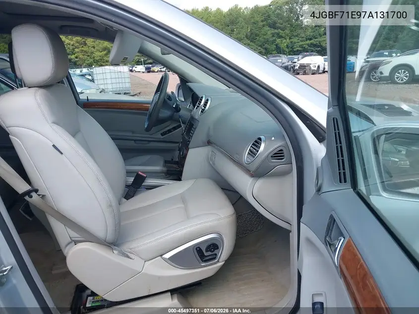 2007 Mercedes-Benz Gl 450 4Matic VIN: 4JGBF71E97A131700 Lot: 45497351
