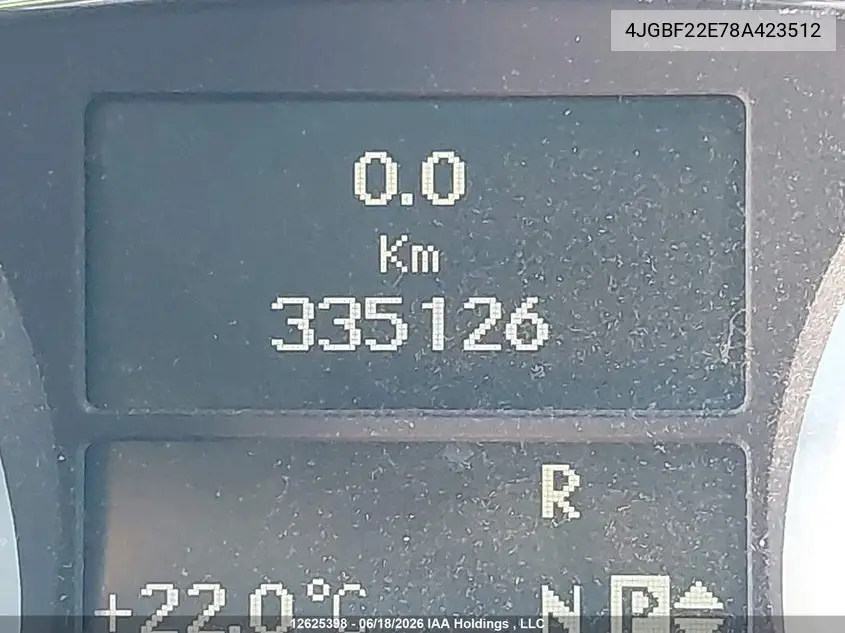 2008 Mercedes-Benz Gl 320 Cdi 4Matic VIN: 4JGBF22E78A423512 Lot: 12625398