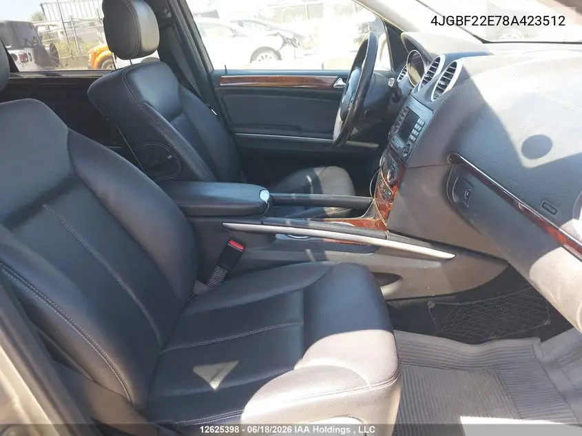 2008 Mercedes-Benz Gl 320 Cdi 4Matic VIN: 4JGBF22E78A423512 Lot: 12625398