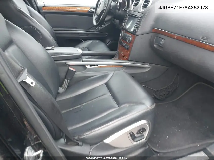2008 Mercedes-Benz Gl-Class 4.6L VIN: 4JGBF71E78A352973 Lot: 45490878