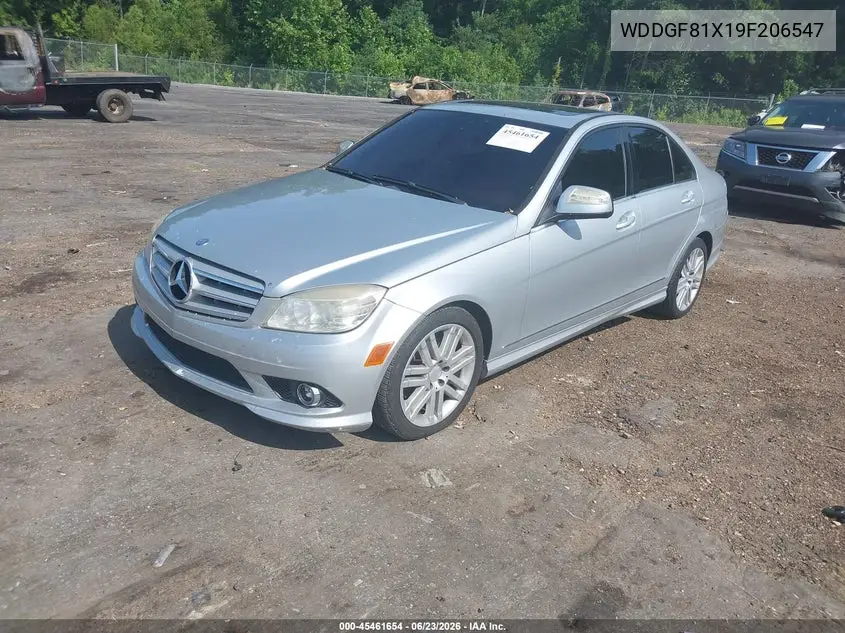 2009 Mercedes-Benz C 300 Luxury 4Matic/Sport 4Matic VIN: WDDGF81X19F206547 Lot: 45461654