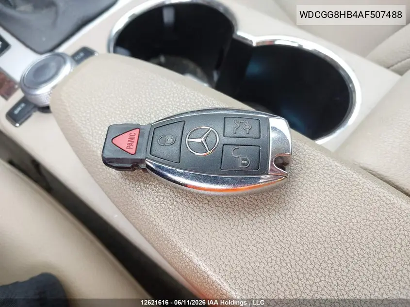 2010 Mercedes-Benz Glk 350 4Matic VIN: WDCGG8HB4AF507488 Lot: 12621616