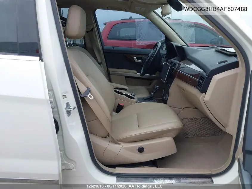 2010 Mercedes-Benz Glk 350 4Matic VIN: WDCGG8HB4AF507488 Lot: 12621616
