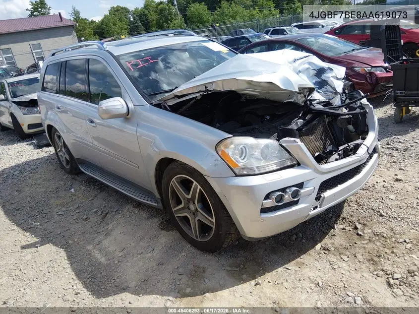 2010 Mercedes-Benz Gl 450 4Matic VIN: 4JGBF7BE8AA619073 Lot: 45406293