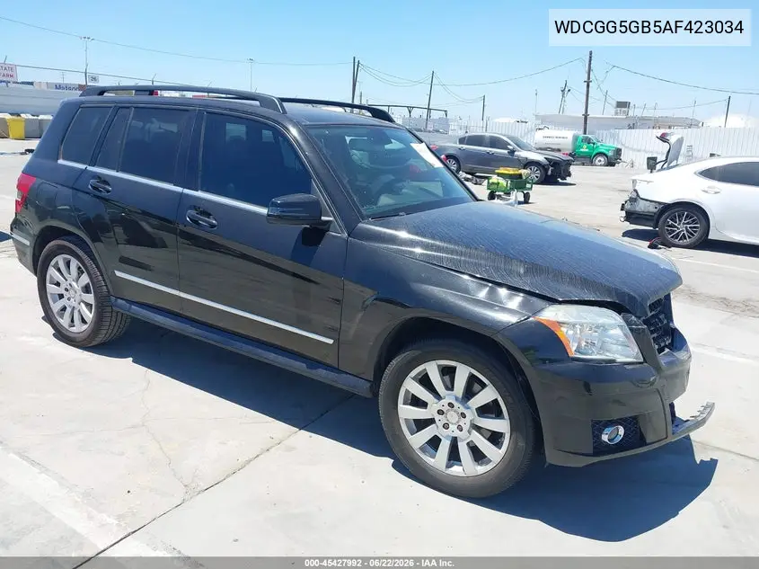 2010 Mercedes-Benz Glk 350 VIN: WDCGG5GB5AF423034 Lot: 45427992