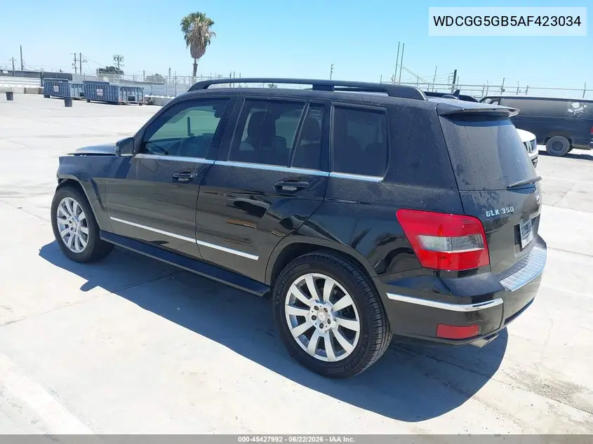 2010 Mercedes-Benz Glk 350 VIN: WDCGG5GB5AF423034 Lot: 45427992