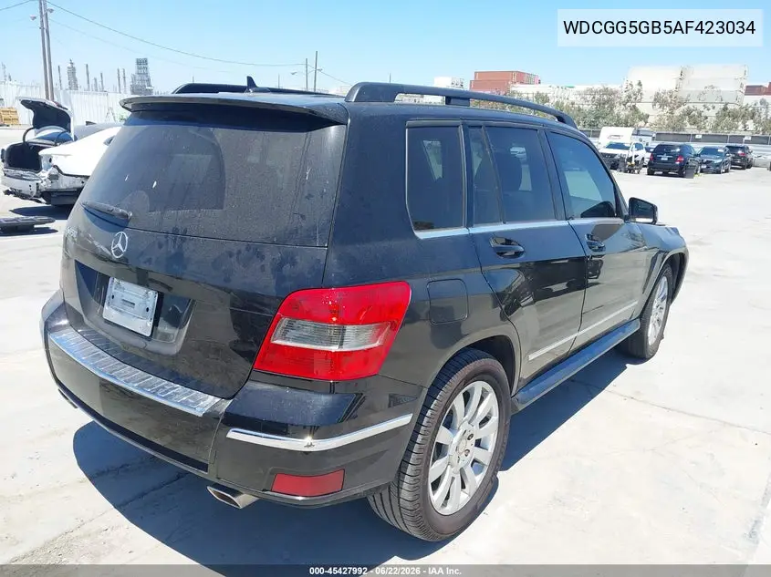 2010 Mercedes-Benz Glk 350 VIN: WDCGG5GB5AF423034 Lot: 45427992