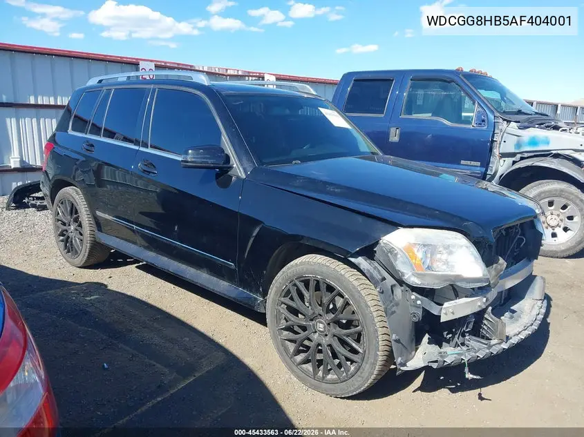 2010 Mercedes-Benz Glk 350 4Matic VIN: WDCGG8HB5AF404001 Lot: 45433563
