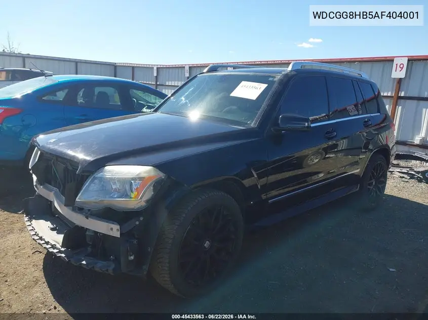 2010 Mercedes-Benz Glk 350 4Matic VIN: WDCGG8HB5AF404001 Lot: 45433563