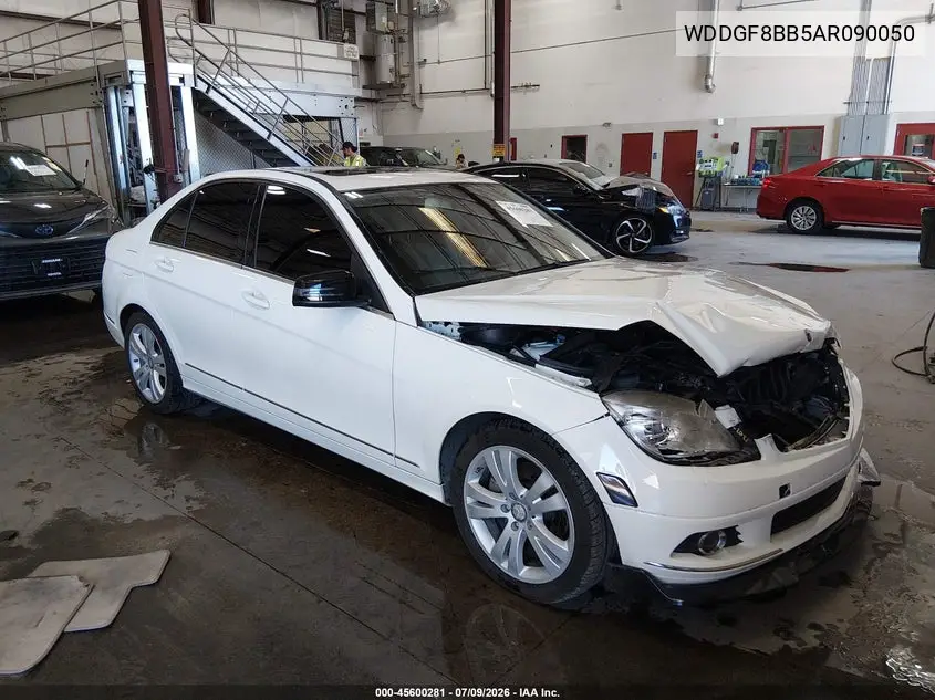 2010 Mercedes-Benz C 300 Luxury 4Matic/Sport 4Matic VIN: WDDGF8BB5AR090050 Lot: 45600281