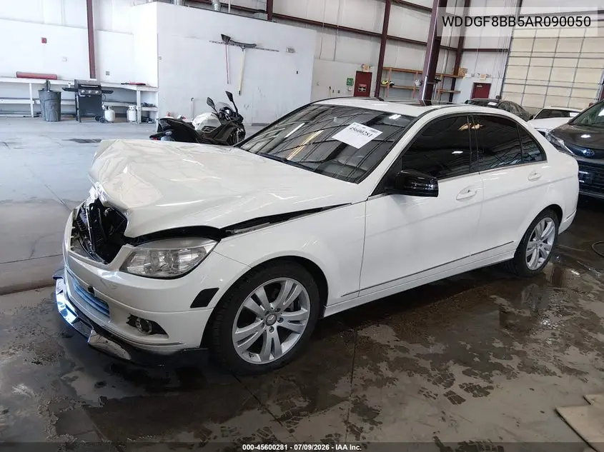 2010 Mercedes-Benz C 300 Luxury 4Matic/Sport 4Matic VIN: WDDGF8BB5AR090050 Lot: 45600281