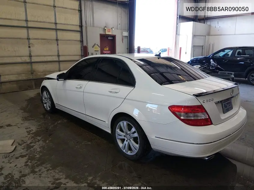 2010 Mercedes-Benz C 300 Luxury 4Matic/Sport 4Matic VIN: WDDGF8BB5AR090050 Lot: 45600281