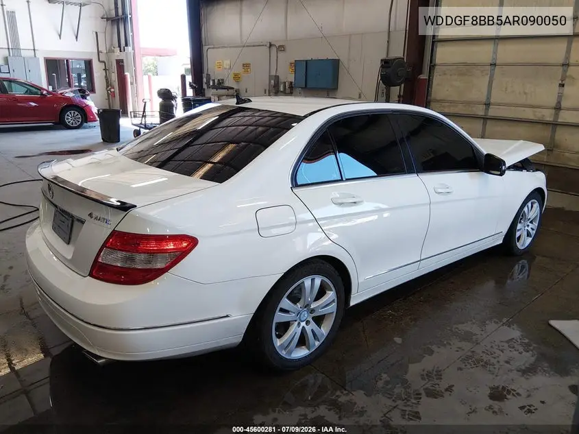 2010 Mercedes-Benz C 300 Luxury 4Matic/Sport 4Matic VIN: WDDGF8BB5AR090050 Lot: 45600281