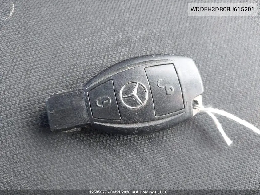 2011 Mercedes-Benz B200 VIN: WDDFH3DB0BJ615201 Lot: 12595077