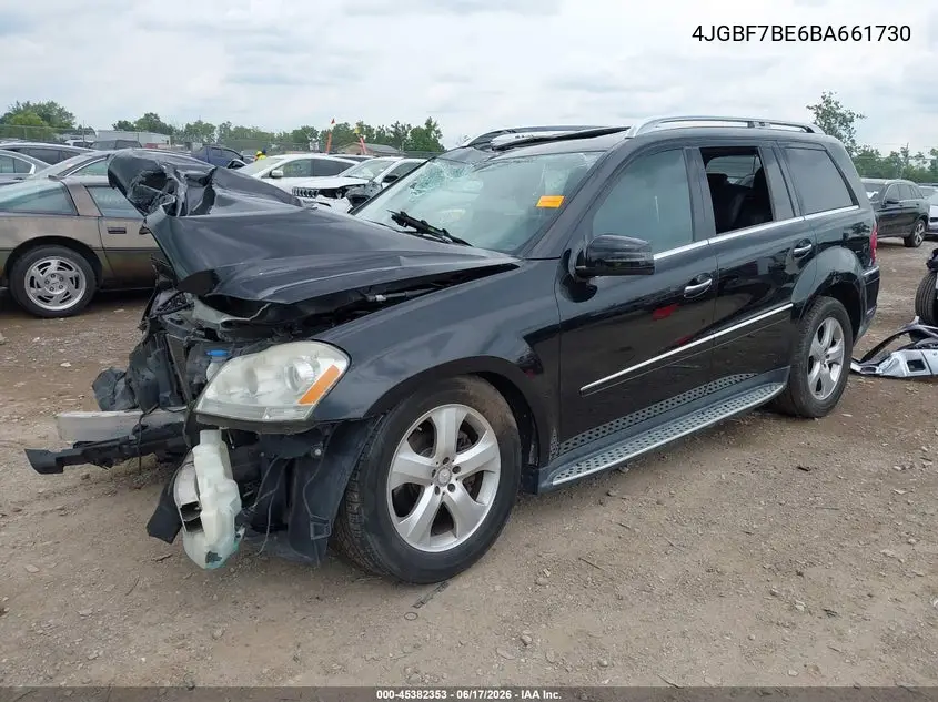 2011 Mercedes-Benz Gl 450 4Matic VIN: 4JGBF7BE6BA661730 Lot: 45382353