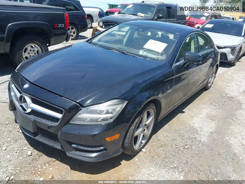 2012 Mercedes-Benz Cls 550 4Matic VIN: WDDLJ9BB4CA050904 Lot: 45056972