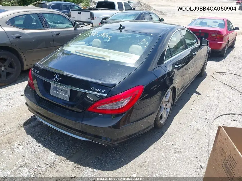 2012 Mercedes-Benz Cls 550 4Matic VIN: WDDLJ9BB4CA050904 Lot: 45056972