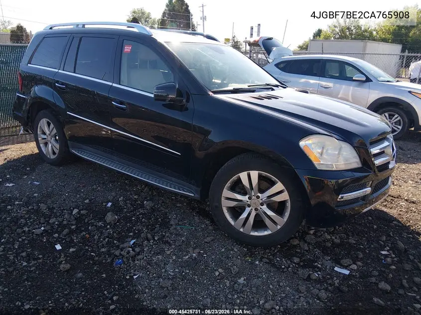 2012 Mercedes-Benz Gl 450 4Matic VIN: 4JGBF7BE2CA765908 Lot: 45425731