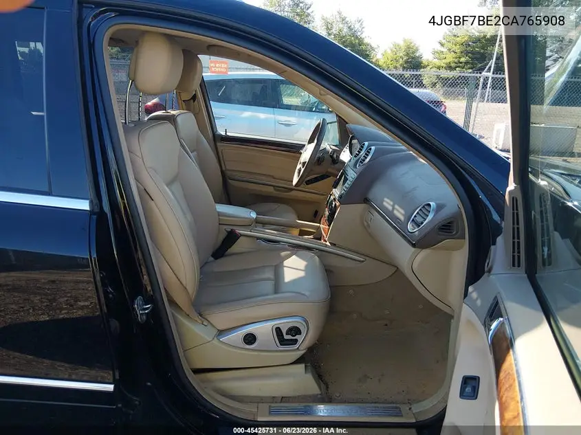 2012 Mercedes-Benz Gl 450 4Matic VIN: 4JGBF7BE2CA765908 Lot: 45425731