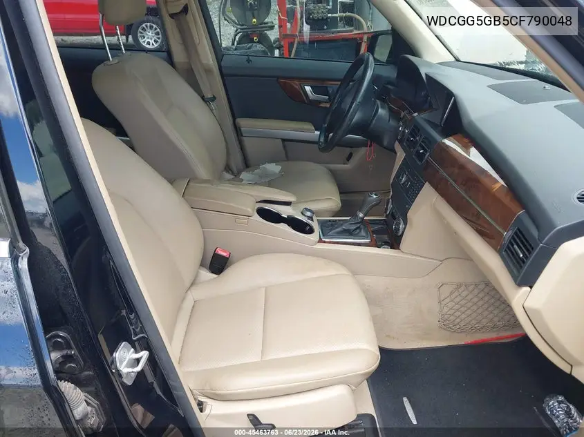 2012 Mercedes-Benz Glk 350 VIN: WDCGG5GB5CF790048 Lot: 45463763