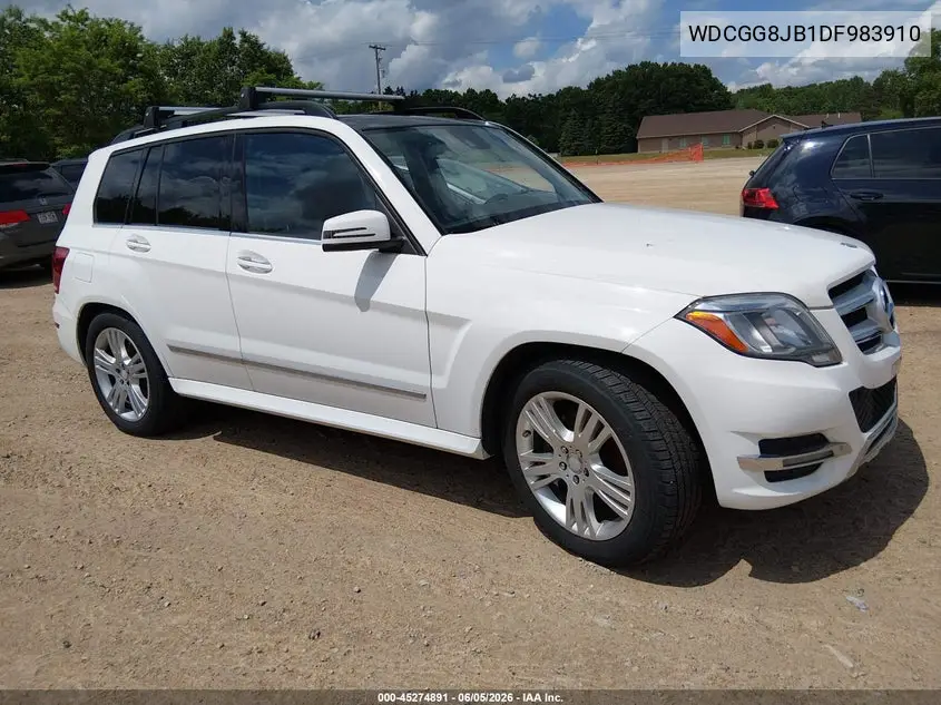 2013 Mercedes-Benz Glk 350 4Matic VIN: WDCGG8JB1DF983910 Lot: 45274891