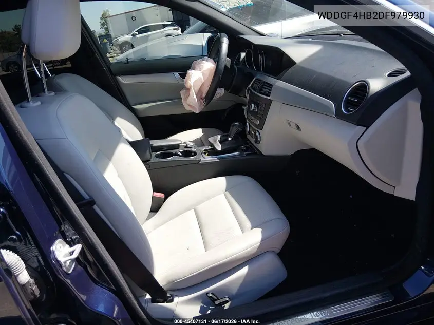 2013 Mercedes-Benz C 250 Sport VIN: WDDGF4HB2DF979930 Lot: 45407131