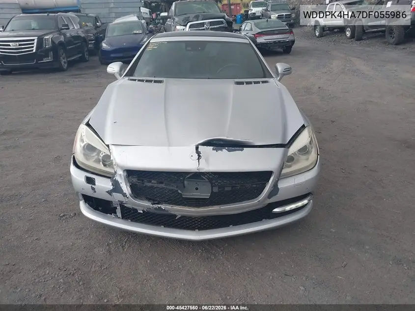 2013 Mercedes-Benz Slk 250 VIN: WDDPK4HA7DF055986 Lot: 45427560