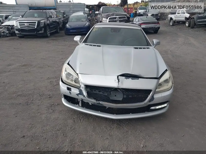2013 Mercedes-Benz Slk 250 VIN: WDDPK4HA7DF055986 Lot: 45427560