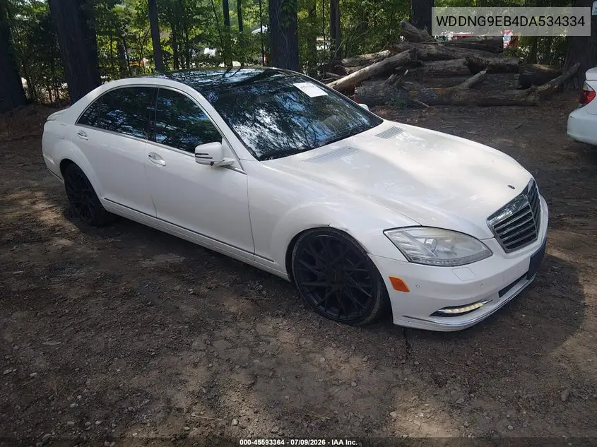 2013 Mercedes-Benz S 550 4Matic VIN: WDDNG9EB4DA534334 Lot: 45593364