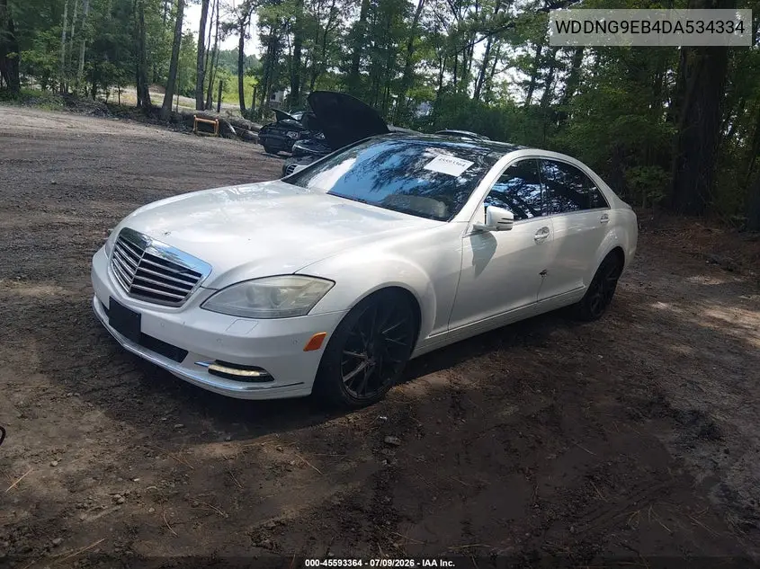 2013 Mercedes-Benz S 550 4Matic VIN: WDDNG9EB4DA534334 Lot: 45593364