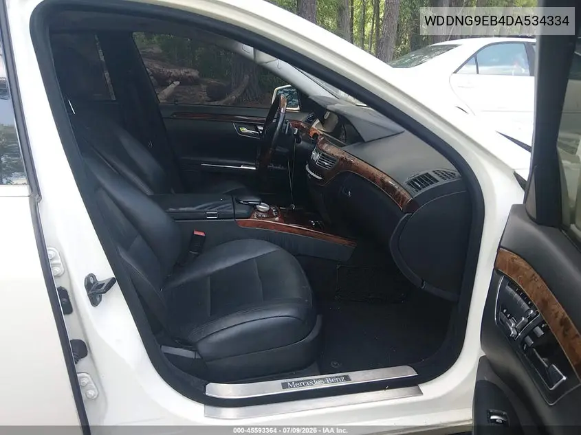 2013 Mercedes-Benz S 550 4Matic VIN: WDDNG9EB4DA534334 Lot: 45593364