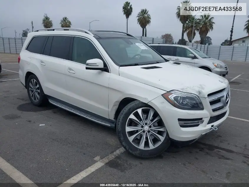 4JGDF2EE7EA433568 2014 Mercedes-Benz Gl 350 Bluetec 4Matic