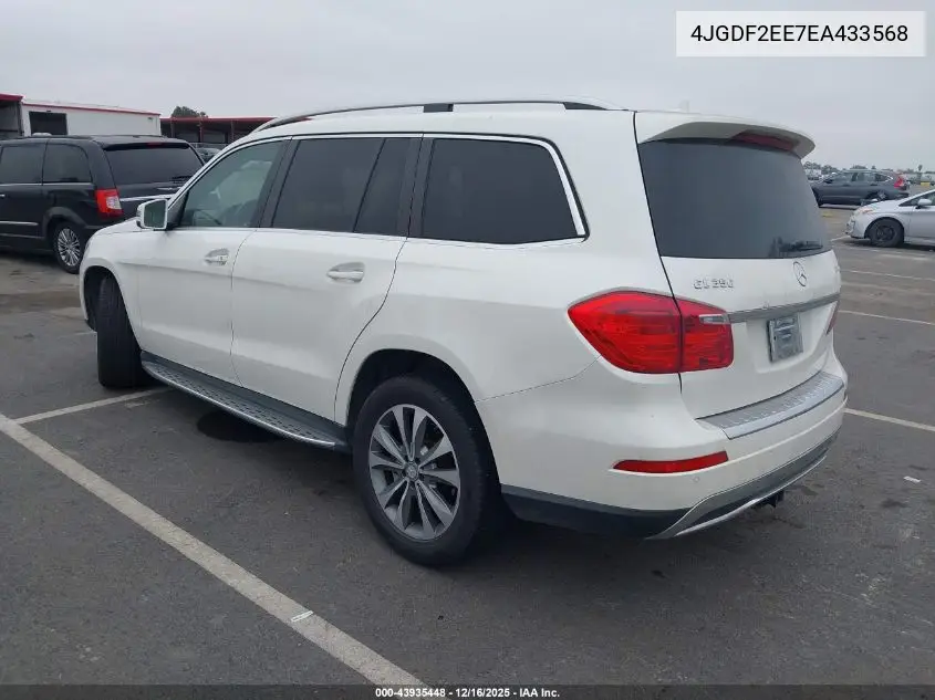 4JGDF2EE7EA433568 2014 Mercedes-Benz Gl 350 Bluetec 4Matic