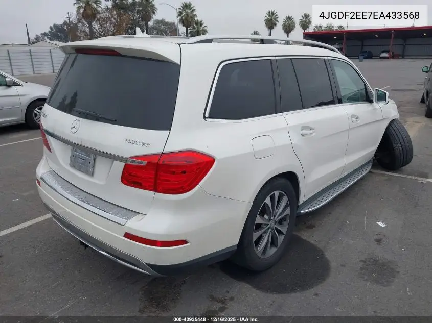 4JGDF2EE7EA433568 2014 Mercedes-Benz Gl 350 Bluetec 4Matic