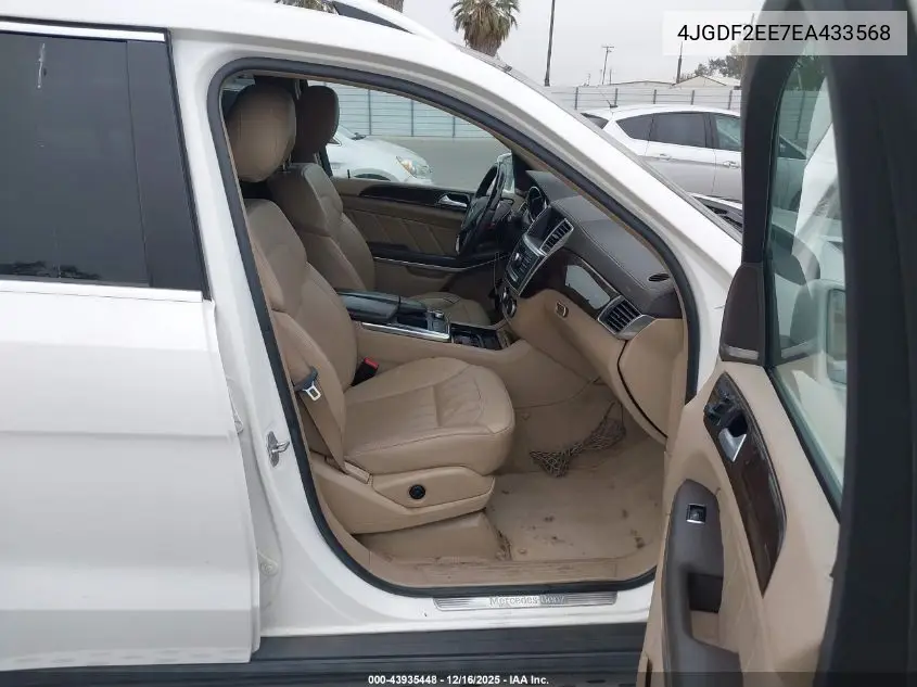 4JGDF2EE7EA433568 2014 Mercedes-Benz Gl 350 Bluetec 4Matic