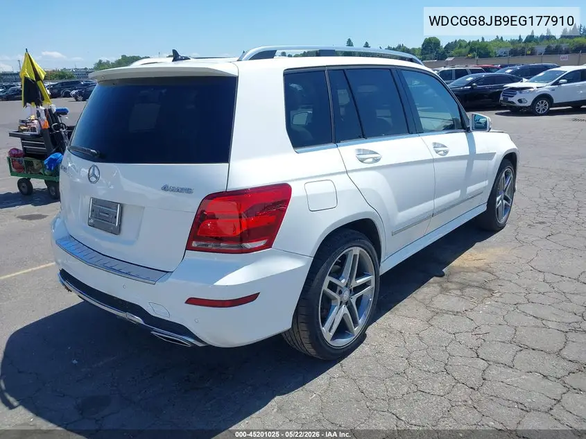 2014 Mercedes-Benz Glk 350 4Matic VIN: WDCGG8JB9EG177910 Lot: 45201025