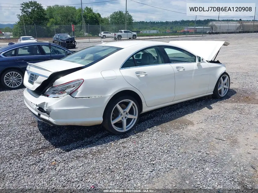 2014 Mercedes-Benz Cls 550 VIN: WDDLJ7DB6EA120908 Lot: 45263345