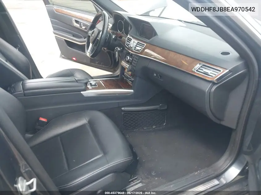 2014 Mercedes-Benz E 350 4Matic VIN: WDDHF8JB8EA970542 Lot: 45379648