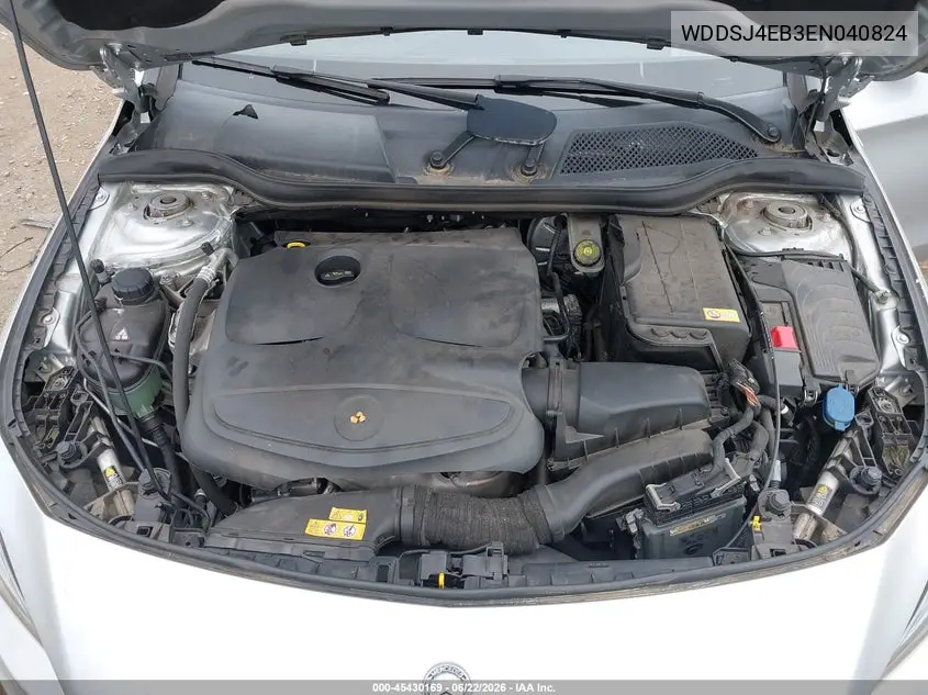 2014 Mercedes-Benz Cla 250 VIN: WDDSJ4EB3EN040824 Lot: 45430169
