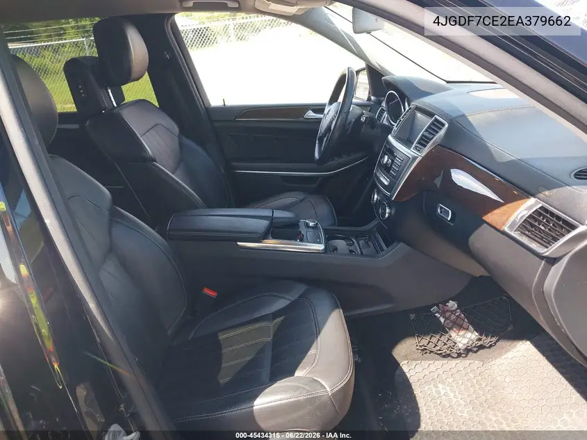 2014 Mercedes-Benz Gl 450 4Matic VIN: 4JGDF7CE2EA379662 Lot: 45434315