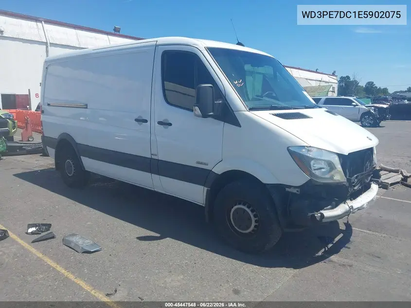 2014 Mercedes-Benz Sprinter 2500 Normal Roof VIN: WD3PE7DC1E5902075 Lot: 45447548
