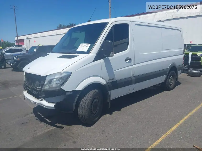 2014 Mercedes-Benz Sprinter 2500 Normal Roof VIN: WD3PE7DC1E5902075 Lot: 45447548