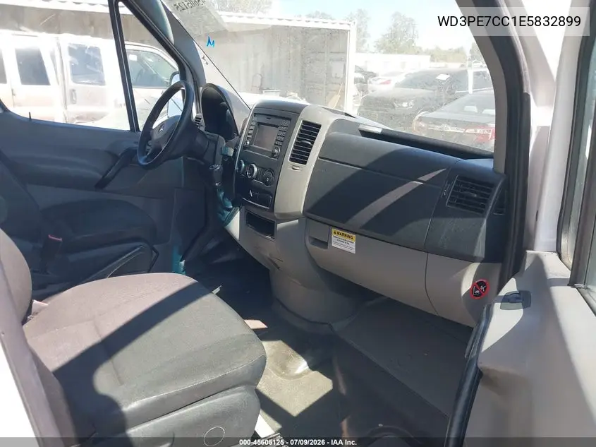 2014 Mercedes-Benz Sprinter 2500 Normal Roof VIN: WD3PE7CC1E5832899 Lot: 45605125